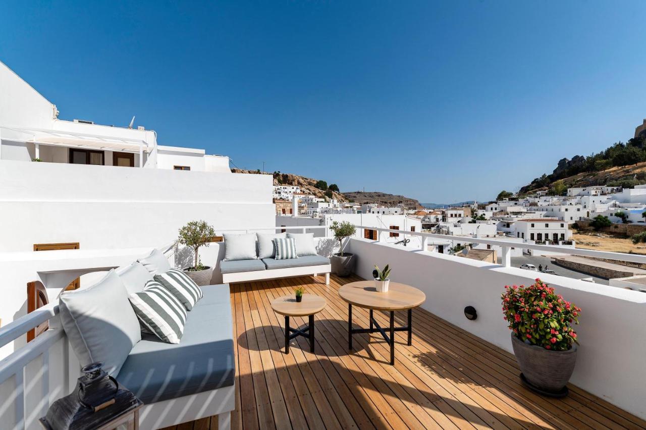 Lindian Polis Apartment Lindos  Ngoại thất bức ảnh