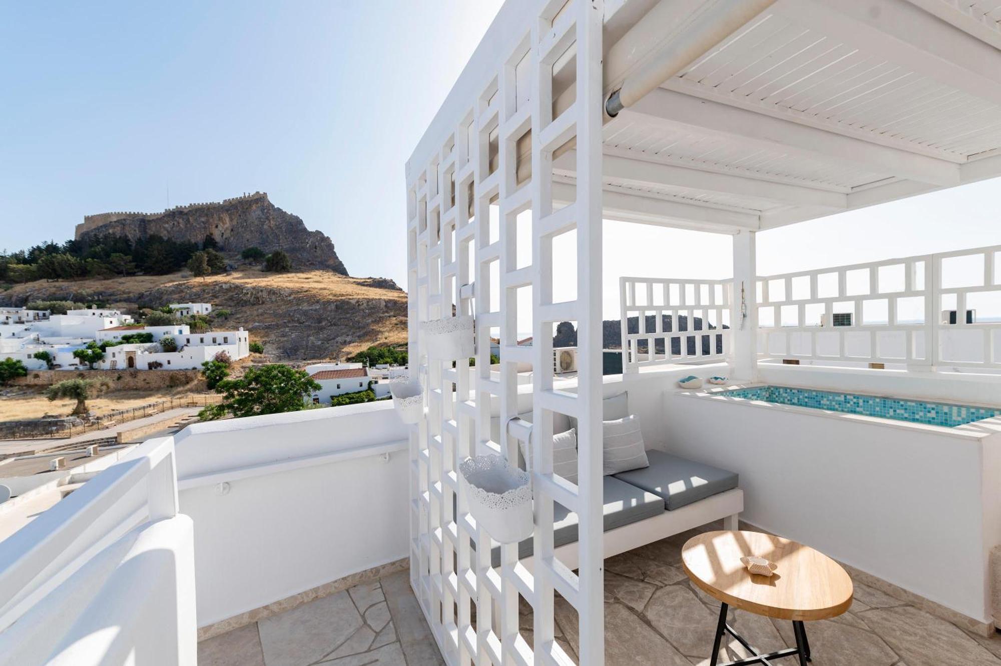 Lindian Polis Apartment Lindos  Ngoại thất bức ảnh