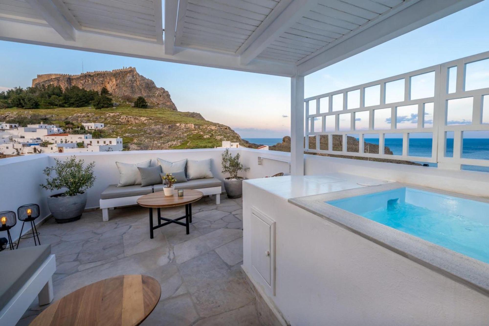 Lindian Polis Apartment Lindos  Ngoại thất bức ảnh