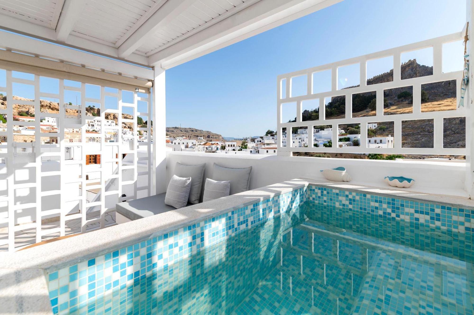 Lindian Polis Apartment Lindos  Ngoại thất bức ảnh
