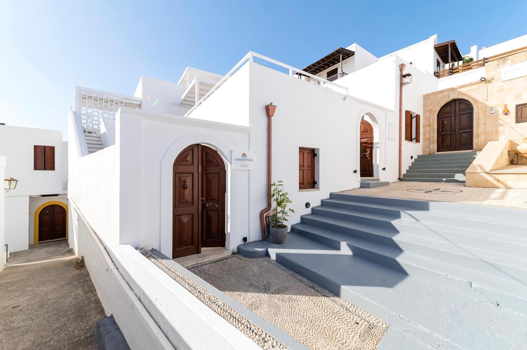 Lindian Polis Apartment Lindos  Ngoại thất bức ảnh