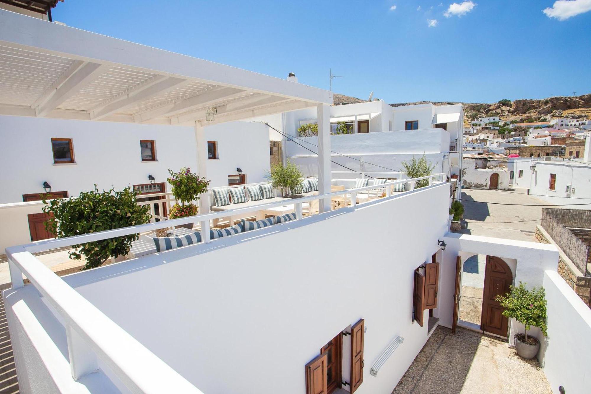 Lindian Polis Apartment Lindos  Ngoại thất bức ảnh