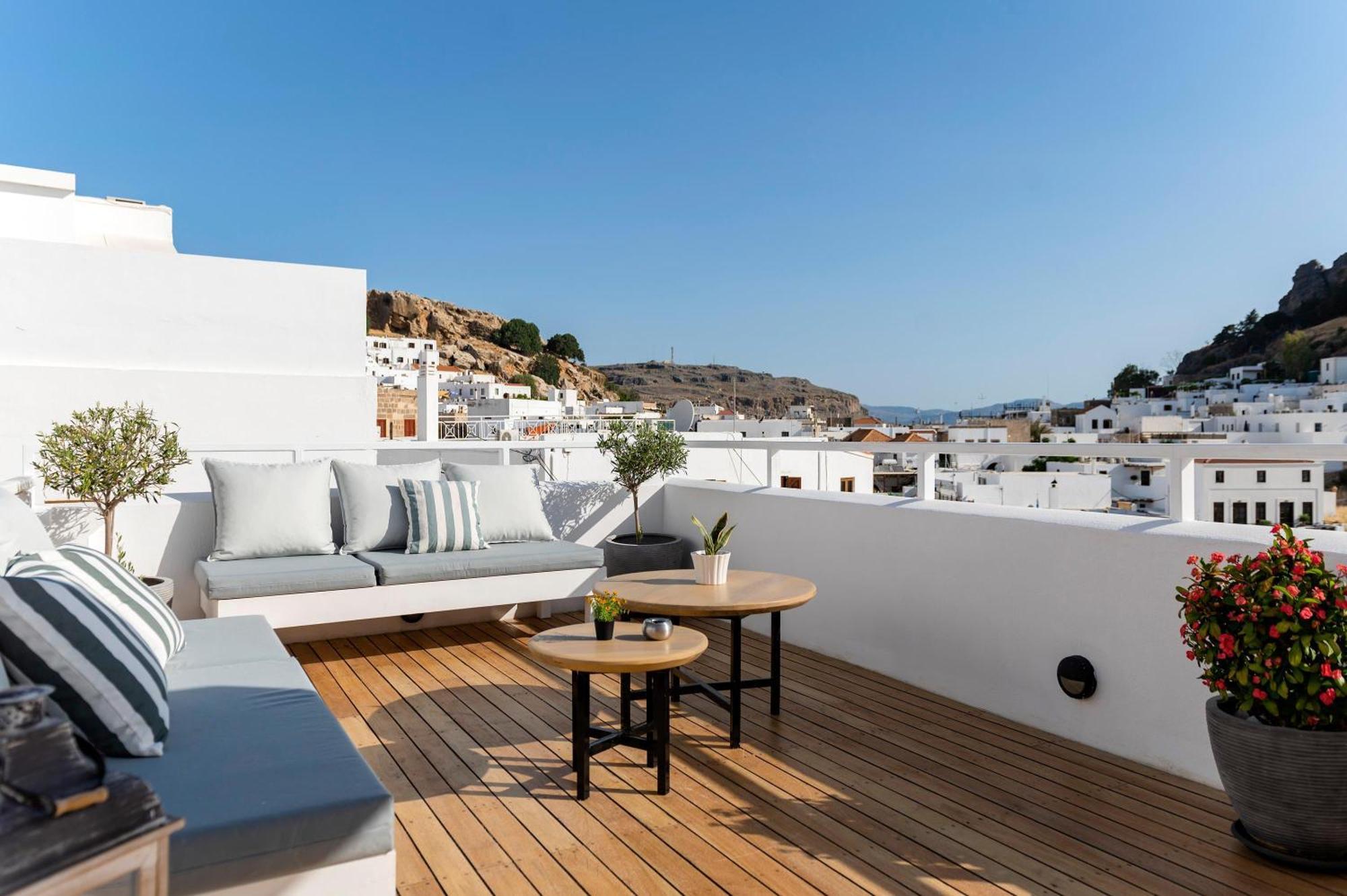 Lindian Polis Apartment Lindos  Ngoại thất bức ảnh