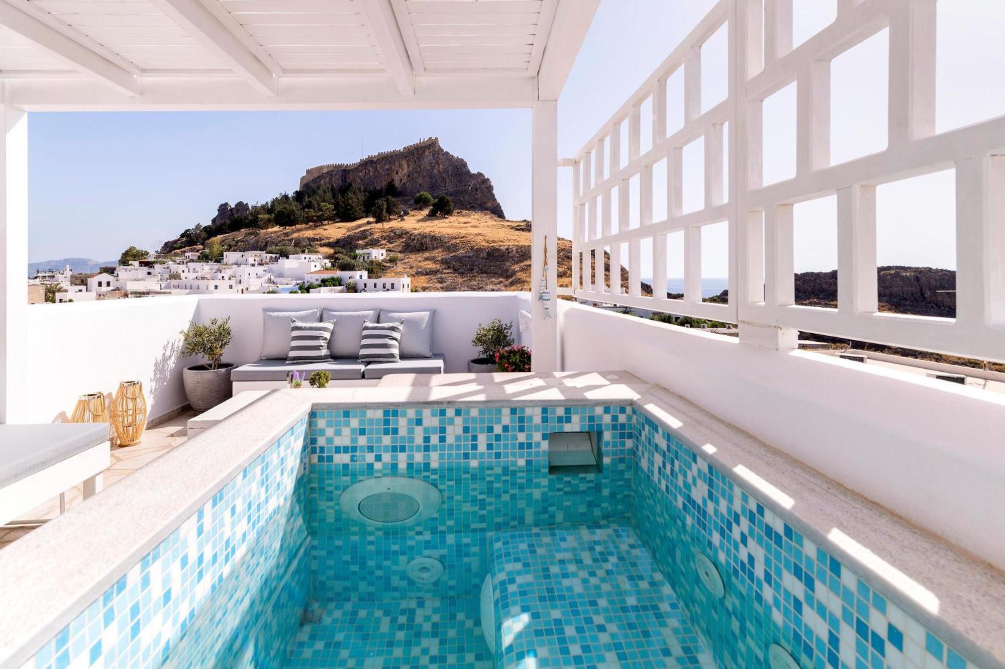Lindian Polis Apartment Lindos  Ngoại thất bức ảnh