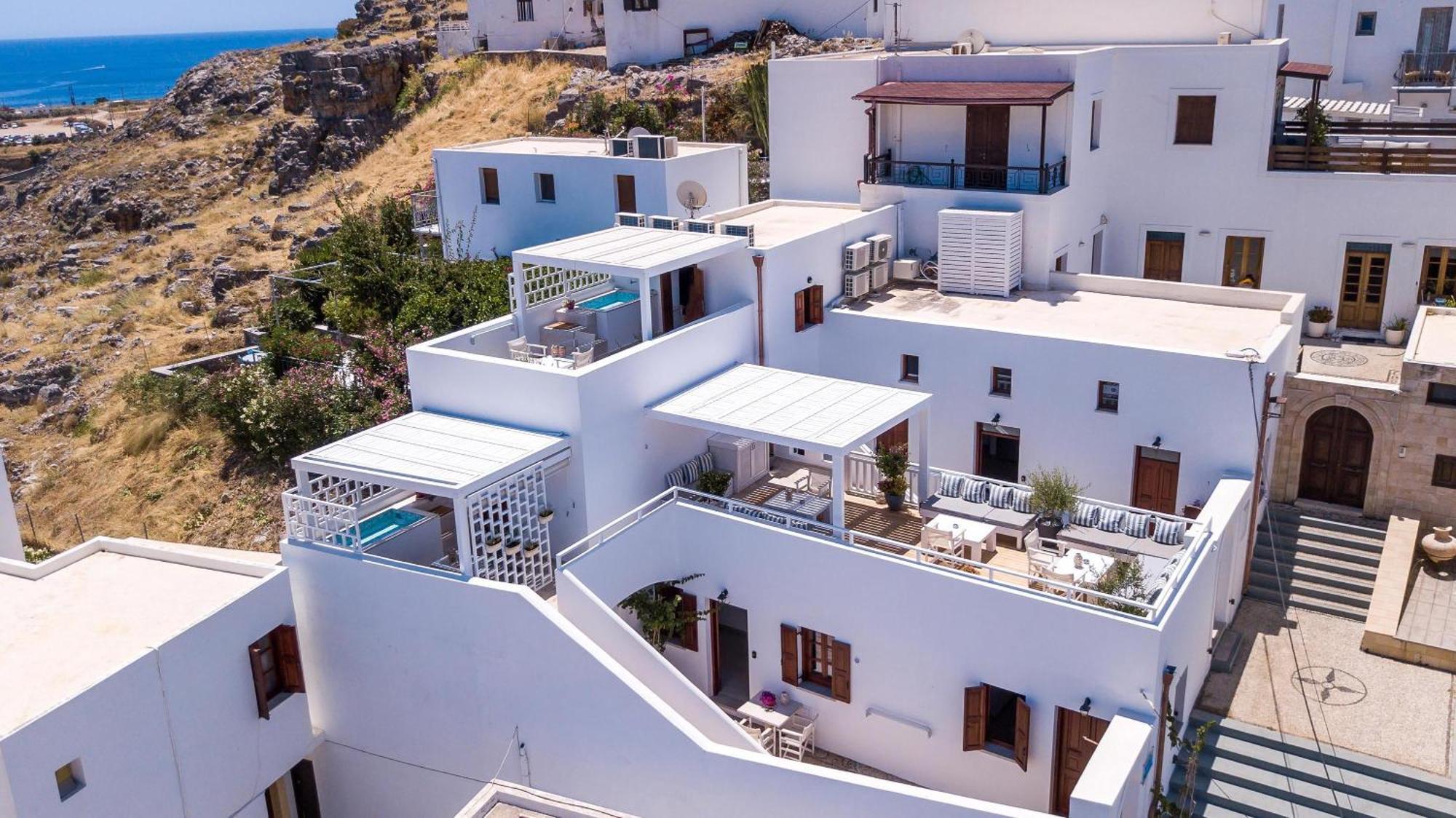 Lindian Polis Apartment Lindos  Ngoại thất bức ảnh